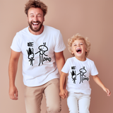 OODLES OF DOODLES DADDY & ME MATCHING T-SHIRTS