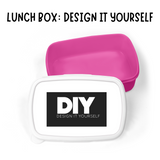 BACK TO SCHOOL PERSONALISED LUNCH BOX: DESIGN IT YOURSELF