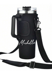 BLACK COVER WITH STRAPS FOR STANLEYDUPE TUMBLER 40 OZ