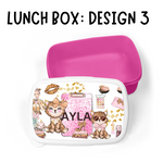 BACK TO SCHOOL PERSONALISED LUNCH BOX & BOTTLE COMBO