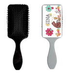 PERSONALISED NAME HAIR BRUSH: FOREST FRIENDS DESIGN