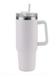 'BEST MOM' STANLEYDUPE 40 OZ WHITE TUMBLER