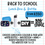 BACK TO SCHOOL PERSONALISED LUNCH BOX: DESIGN 15 DINOS