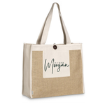 'TOTE-ALLY THE BEST TEACHER' HIKARI JUTE TOTE DESIGN 3