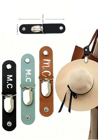 PERSONALISED HAT CLIP