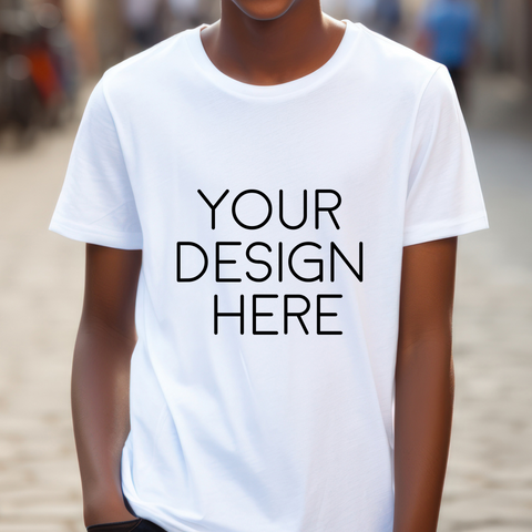 DIY (DESIGN IT YOURSELF) TEENS PERSONALISED T-SHIRT