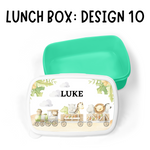 BACK TO SCHOOL PERSONALISED LUNCH BOX: DESIGN 10 TRAIN