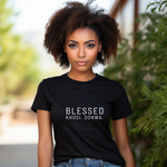 'BLESSED' MOTHER'S DAY PERSONALISED T-SHIRT