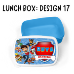 BACK TO SCHOOL PERSONALISED LUNCH BOX & BOTTLE COMBO