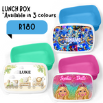 BACK TO SCHOOL PERSONALISED LUNCH BOX: DESIGN 7 FOREST FRIENDS