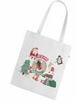 FESTIVE PERSONALISED POLY TOTE BAG