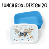 BACK TO SCHOOL PERSONALISED LUNCH BOX: DESIGN 20 MAP