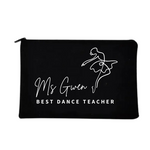 'BEST DANCE TEACHER' PERSONALISED MAKEUP BAG