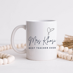 'YOU ARE A TEA - RIFFIC TEACHER" PERSONALISED MUG DESIGN 4