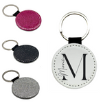 'YOU ARE GLITTER-LY THE BEST' PERSONALISED KEYRING INITIALS DESIGNS