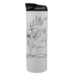 20 OZ PERSONALISED HOT & COLD TEACHER TUMBLER LINE DRAWING DESIGN