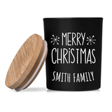 PERSONALISED CHRISTMAS CANDLE