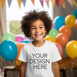 KIDS PERSONALISED BIRTHDAY CELEBRATION T-SHIRT 2