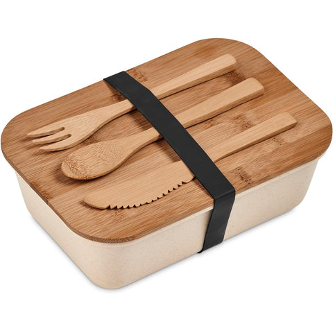 KOOSHTY NATURA PLUS BAMBOO LUNCH BOX SET