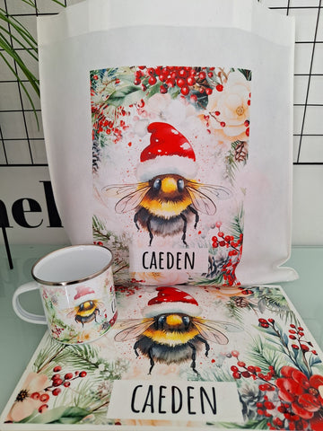 'BEE MERRY' PERSONALISED CHRISTMAS COUNT DOWN KIT