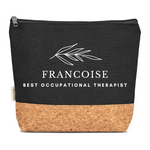 'BEST OCCUPATIONAL THERAPIST' PERSONALISED COTTON COSMETIC BAG