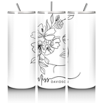 LINE DRAWING 20 OZ PERSONALISED TEACHER TUMBLER