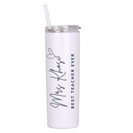 20 OZ PERSONALISED TEACHER TUMBLER DESIGN 4