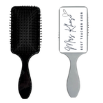 PERSONALISED NAME HAIR BRUSH TEACHER DESIGN 4