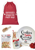 PERSONALISED CHRISTMAS EVE PREP BAG FOR SANTA