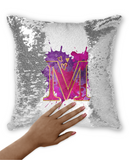 PERSONALISED MOMOGRAM MAGICAL FLIP SEQUIN PILLOW