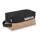 OKIYO KATAGI LARGE CORK TOILETRY BAG - PERSONALISE IT!