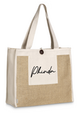 CLASSIC PERSONALISED NATURAL TOTE BAG