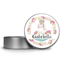 'PRINCESS BUNNY' PERSONALISED EASTER TREAT TIN - DESIGN 1