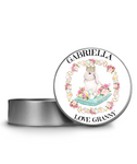 'PRINCESS BUNNY' PERSONALISED EASTER TREAT TIN - DESIGN 1