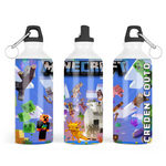 'MYCRAFT' KIDS PERSONALISED SPORTS WATER BOTTLE 600 ML