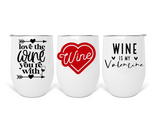 'VALEN - WINES'  PERSONALISED 12 OZ WINE TUMBLER