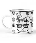 'HIP HOP' PERSONALISED EASTER ENAMEL MUG