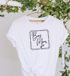 'BOY MOM' MOTHERS DAY T- SHIRT