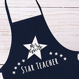 'STAR TEACHER' PERSONALISED TEACHER APPRECIATION APRON