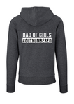 'DAD OF GIRLS #OUTNUMBERED' PERSONALISED HOODIE