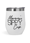 'MOMMY'S SIPPY CUP' DOUBLE - WALL HOT/COLD STAINLESS STEEL CUP