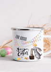 'HELLO EASTER' PERSONALISED ENAMEL CUP