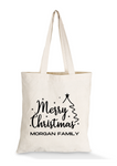 'IT'S TOTES CHRISTMAS TIME' PERSONALISED COTTON BAG