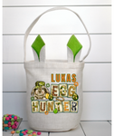 'EGG HUNTER' PERSONALISED BUNNY EAR TREAT BAG