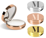 GLAMOURETTE MIRROR & LIP BALM PERSONALISED WITH MONOGRAM