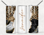 20 OZ WHITE TUMBLER WILD MARBLE TUMBLER