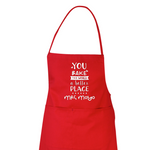 'YOU BAKE THE WORLD A BETTER PLACE' TEACHER'S PERSONALISED APRON