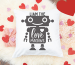 'LOVE MACHINE' KIDS CUSHION