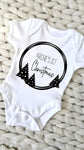 'CHRISTMAS TREE' FIRST CHRISTMAS PERSONALISED BABY GROW