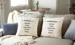 PERSONALISED 'WE LOVE' SCATTER CUSHIONS